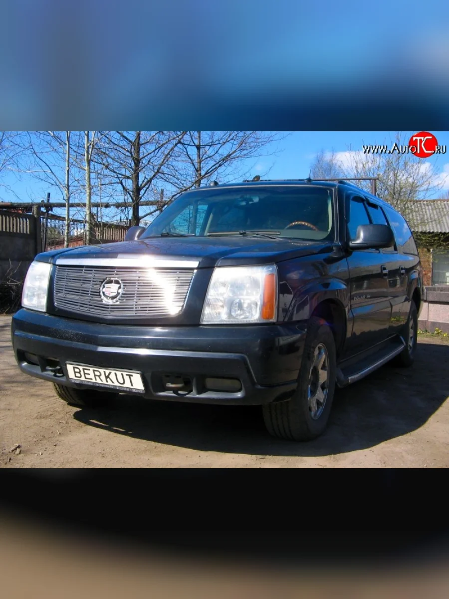 Декоративная вставка решетки радиатора Berkut Cadillac Escalade GMT820 джип 5 дв. короткая база (2001-2006)  в Перми Пермском крае