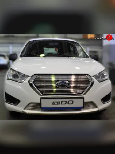 Декоративная вставка решетки радиатора Berkut Datsun mi-DO хэтчбэк (2014-2021)