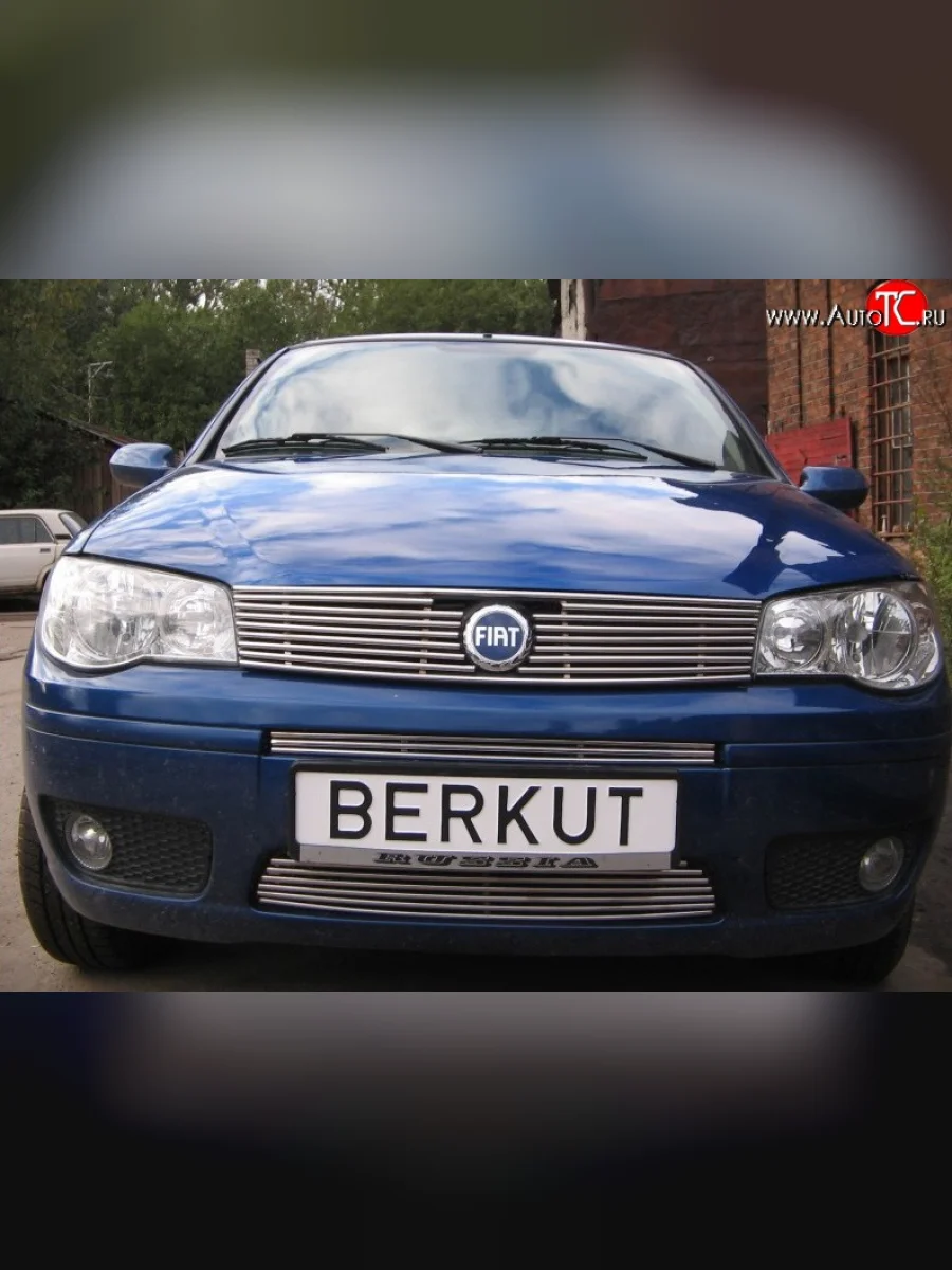 Декоративная вставка решетки радиатора Berkut Fiat Albea 170 седан (2002-2012)  в Керчи Республика Крым
