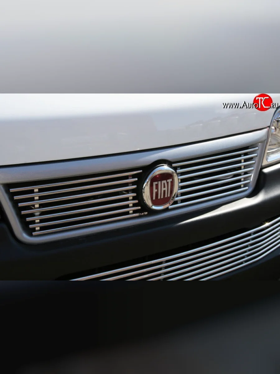 Декоративная вставка решетки радиатора (рестайлинг) Berkut Fiat Ducato 230 (1994-2002)  в Перми Пермском крае