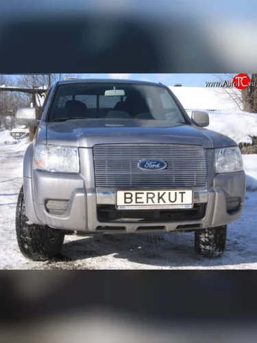 Декоративная вставка решетки радиатора (рестайлинг) Berkut Ford Ranger дорестайлинг (2006-2009)