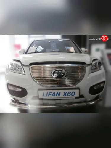 Декоративная вставка решетки радиатора Berkut Lifan X60 дорестайлинг (2011-2015)
