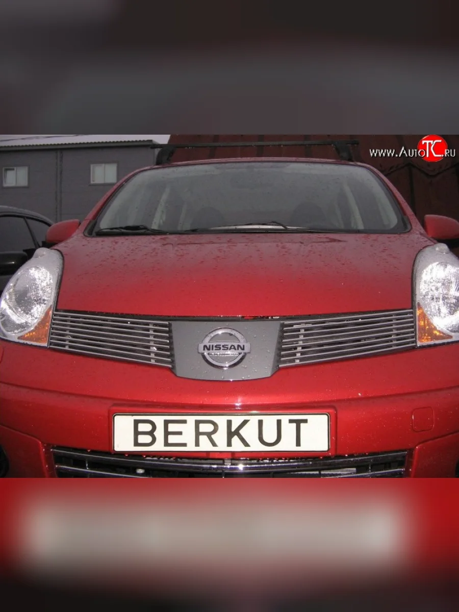 Декоративная вставка решетки радиатора E11 Berkut Nissan Note 1 E11 дорестайлинг (2004-2008)  в Самаре Самарской области