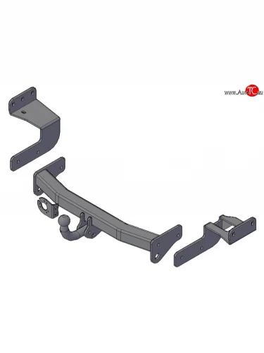 Фаркоп (4 wd, сборка Япония) Russtal Mitsubishi Pajero Sport PB дорестайлинг (2008-2013)