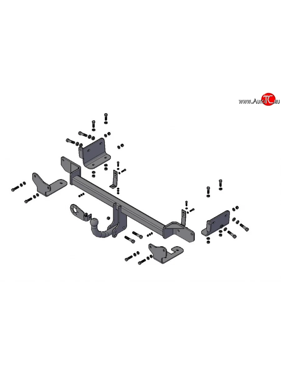 Фаркоп Russtal Hyundai Solaris RBr седан дорестайлинг (2010-2014)  в Самаре Самарской области