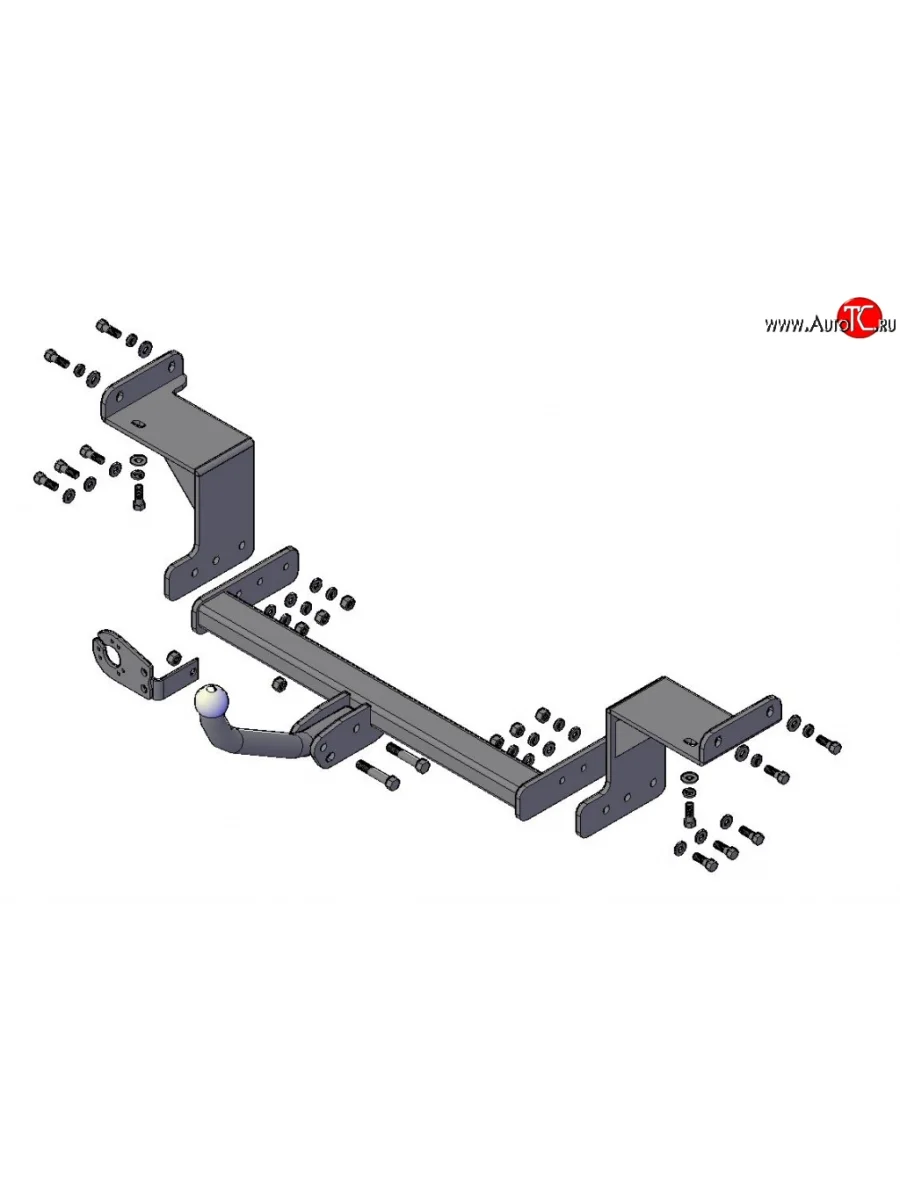 Фаркоп Russtal Hyundai I30 2 GD дорестайлинг, хэтчбэк 5 дв. (2011-2015)  в Самаре Самарской области