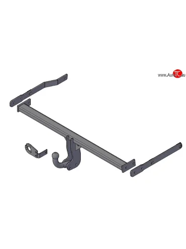 Фаркоп Russtal Renault Megane  хэтчбэк 5 дв. (2008-2016) дорестайлинг,  рестайлинг