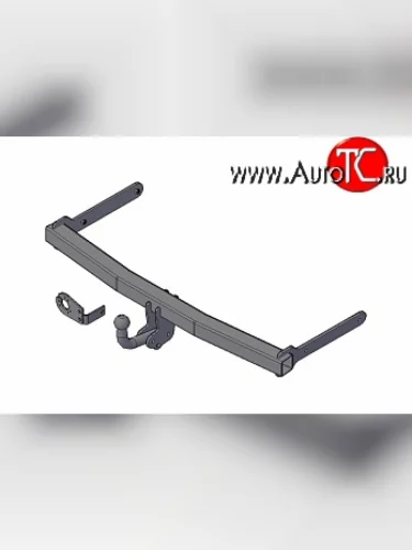 Фаркоп (4WD) Russtal Volkswagen Tiguan NF дорестайлинг (2006-2011)