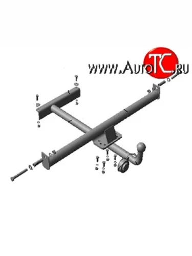 Фаркоп (с металл. кронштейном бампера) Russtal Лада ВАЗ 2115 (1997-2012)