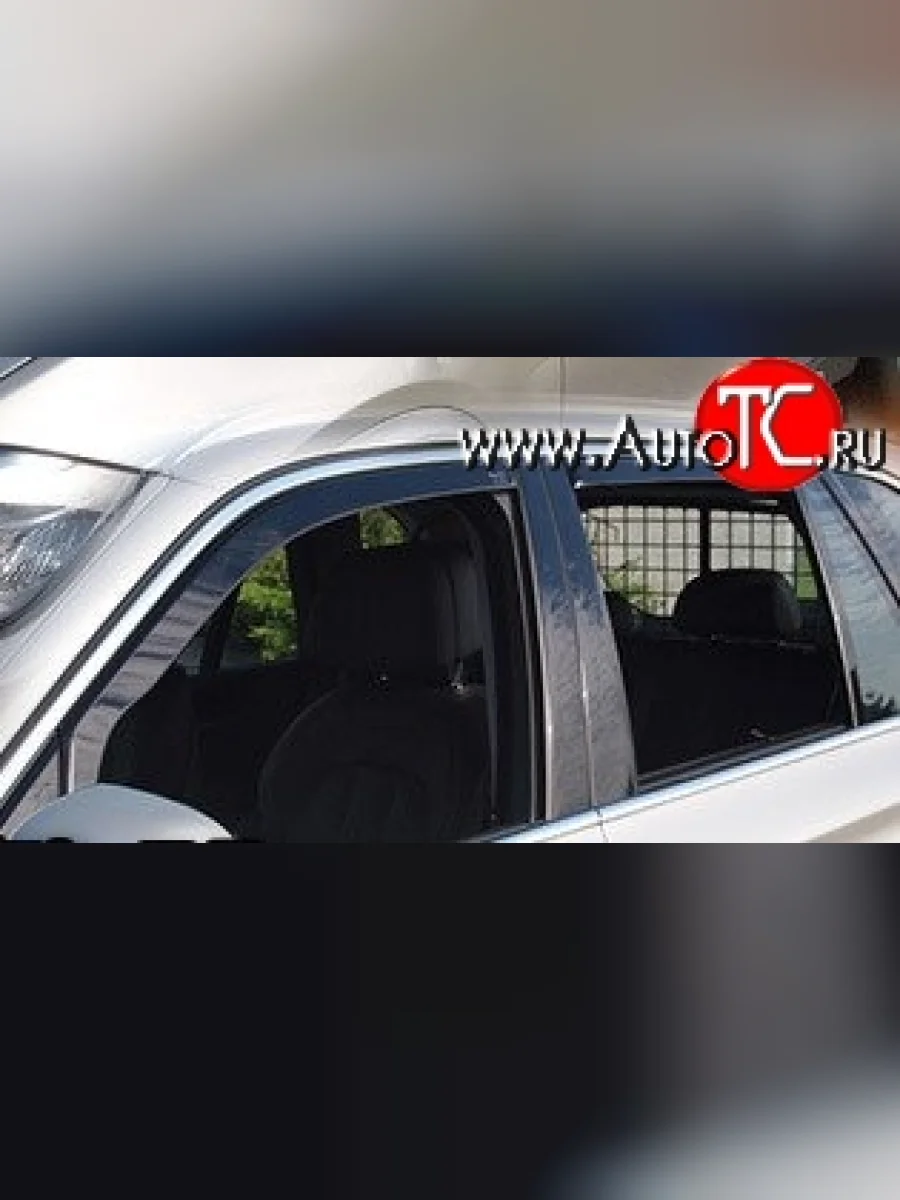 Комплект дефлекторов окон (ветровиков) 4 шт. Russtal BMW X5 F15 (2013-2018)  в Воронеже Воронежской области