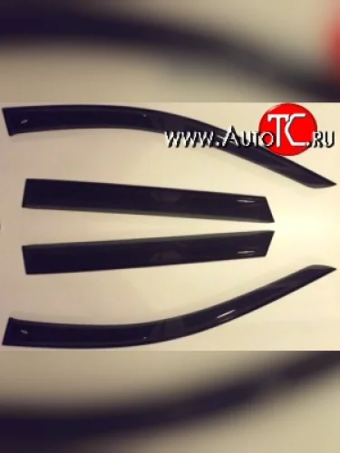 Комплект дефлекторов окон (ветровиков) 4 шт. Russtal Chery Estina A5 (2006-2010)