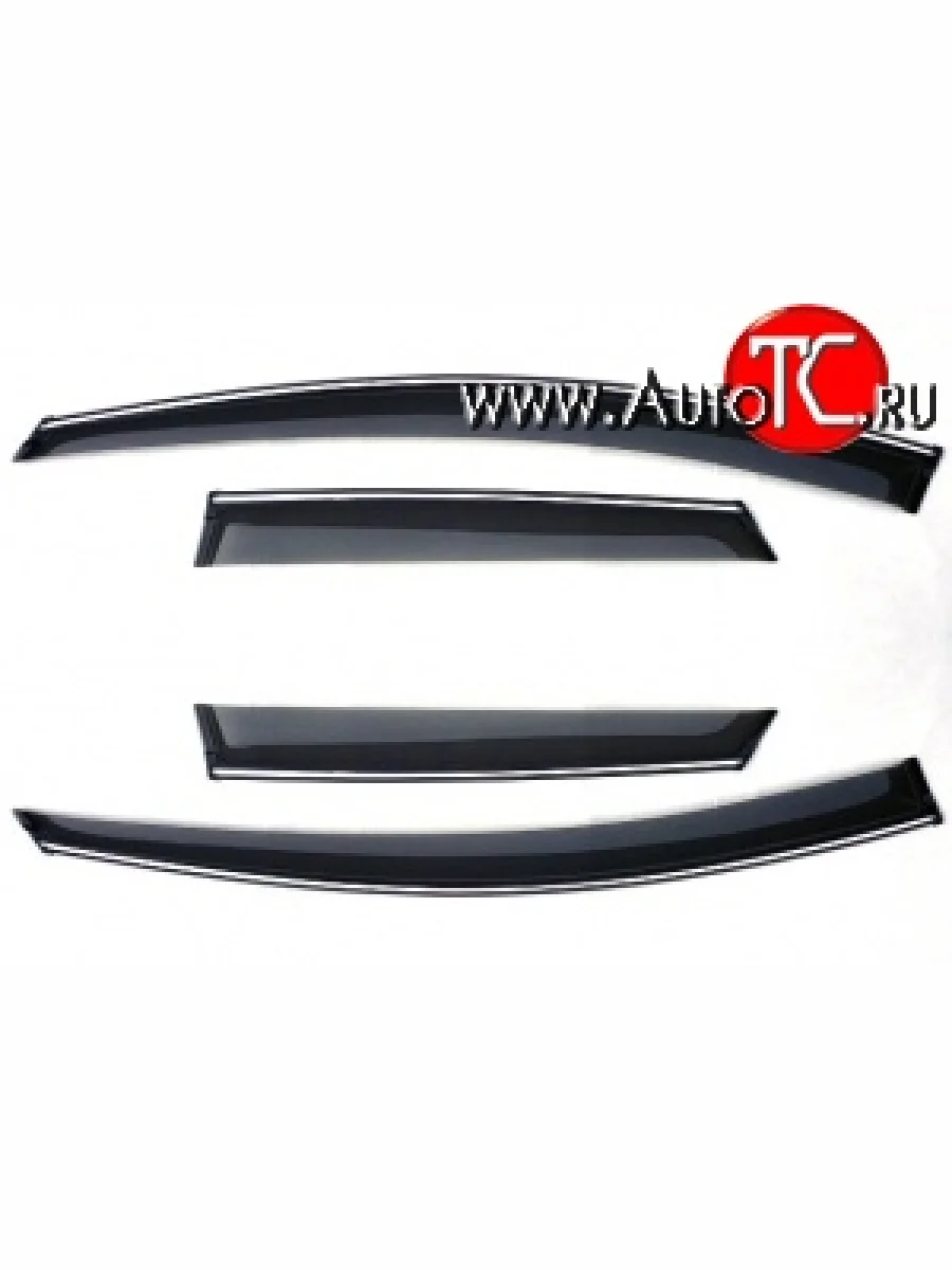 Комплект дефлекторов окон (ветровиков) 4 шт. (седан) Russtal Chevrolet Epica V250 (2006-2012)  в Перми Пермском крае