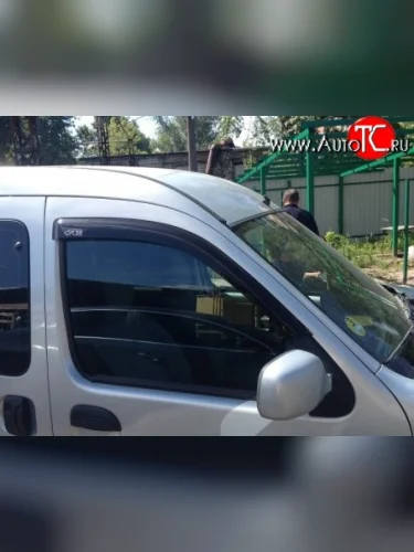 Комплект дефлекторов окон (ветровиков) 4 шт. (3 двери) Russtal CITROEN Berlingo M59 рестайлинг (2002-2012)