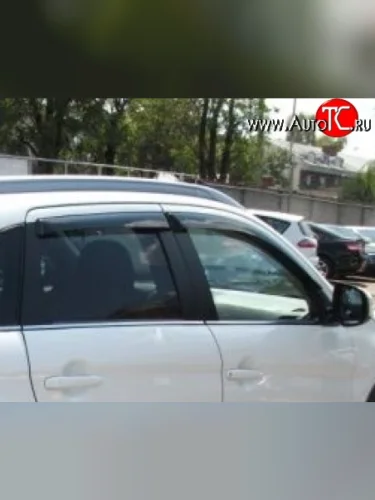 Комплект дефлекторов окон (ветровиков) 4 шт. Russtal CITROEN C4 aircross (2012-2017)