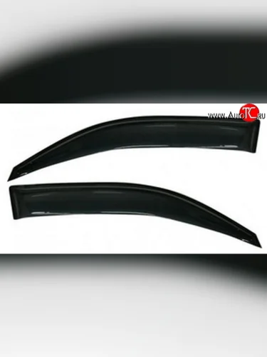 Комплект дефлекторов окон (ветровиков) 4 шт. Russtal Ford Ka 1 (1996-2008)