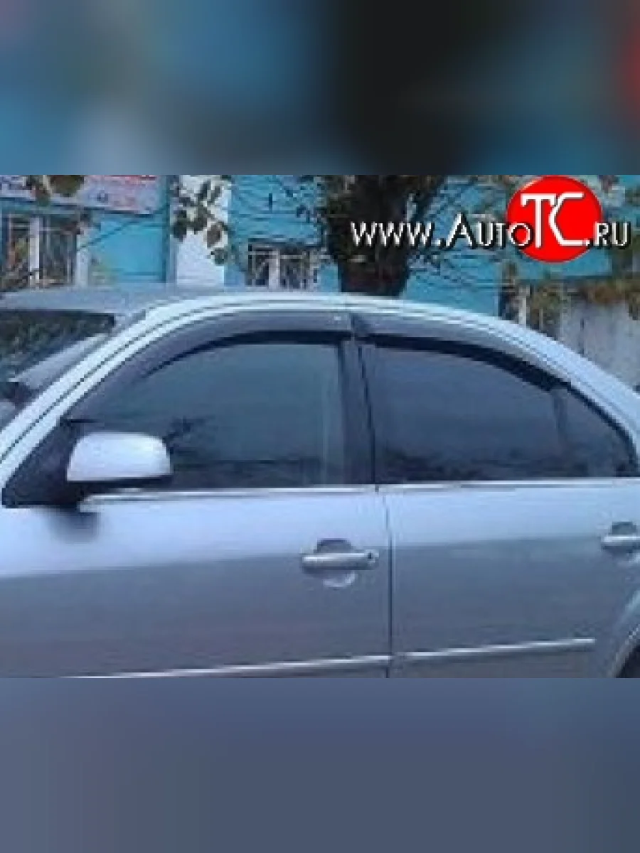 Комплект дефлекторов окон (ветровиков) 4 шт. Russtal Ford Mondeo Mk3,B4Y дорестайлинг, седан (2000-2003)  в Перми Пермском крае