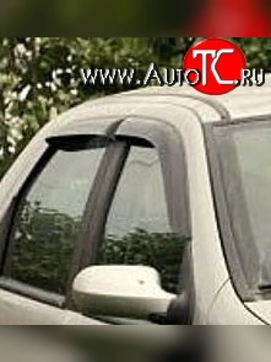 Комплект дефлекторов окон (ветровиков) 4 шт. Russtal Fiat Albea 170 седан (2002-2012)  в Керчи Республика Крым