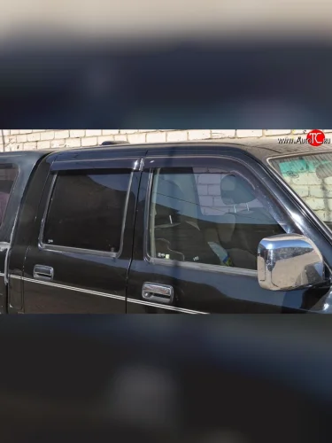 Комплект дефлекторов окон (ветровиков) 4 шт. Russtal Great Wall Deer G3 (1998-2010)