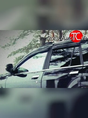 Комплект дефлекторов окон (ветровиков) 4 шт. Russtal Great Wall Hover  дорестайлинг (2006-2010)