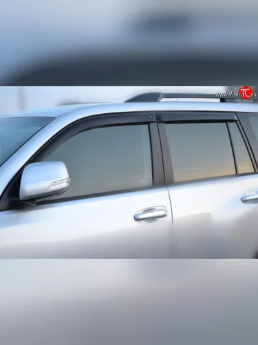 Комплект дефлекторов окон (ветровиков) 4 шт. Russtal Great Wall Hover H6 (2012-2016)