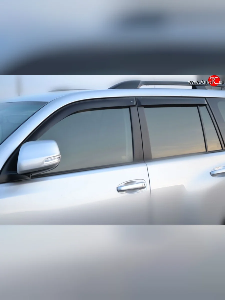 Комплект дефлекторов окон (ветровиков) 4 шт. Russtal Great Wall Hover H6 (2012-2016)  в Керчи Республика Крым