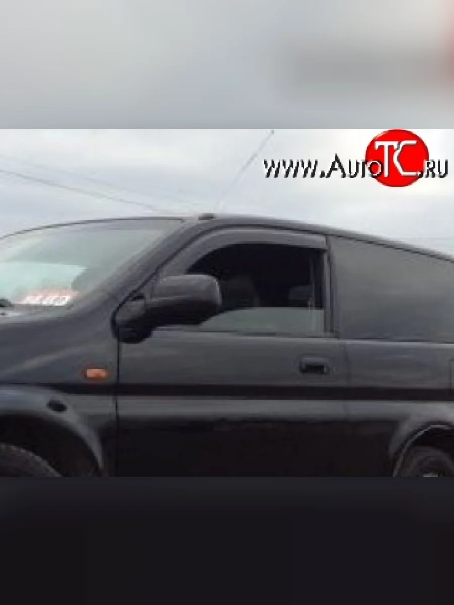 Комплект дефлекторов окон (ветровиков) Russtal Honda HR-V GH1,GH2 дорестайлинг 3 дв. (1998-2001)  в Самаре Самарской области