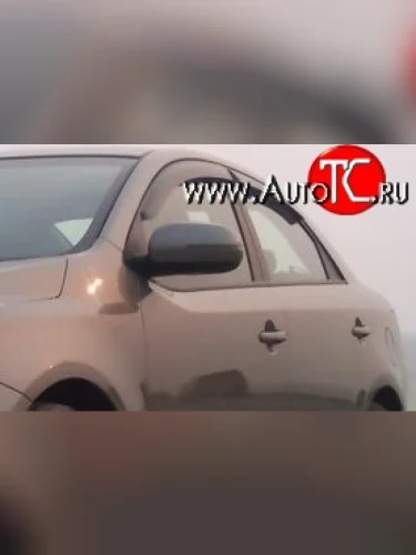 Комплект дефлекторов окон (ветровиков) 4 шт. (седан) Russtal KIA Cerato 2 TD седан (2008-2013)