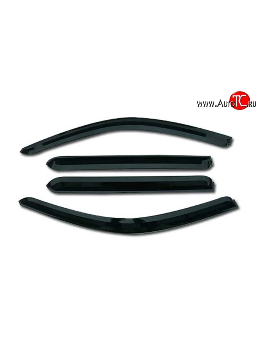 Комплект дефлекторов окон (ветровиков) 4 шт. Russtal KIA Mohave HM рестайлинг (2017-2020)  в Керчи Республика Крым