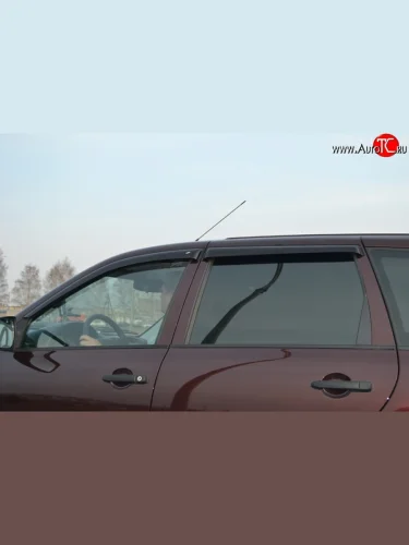 Комплект дефлекторов окон (ветровиков) 4 шт. Russtal Лада ВАЗ Калина 2194 универсал (2014-2018)