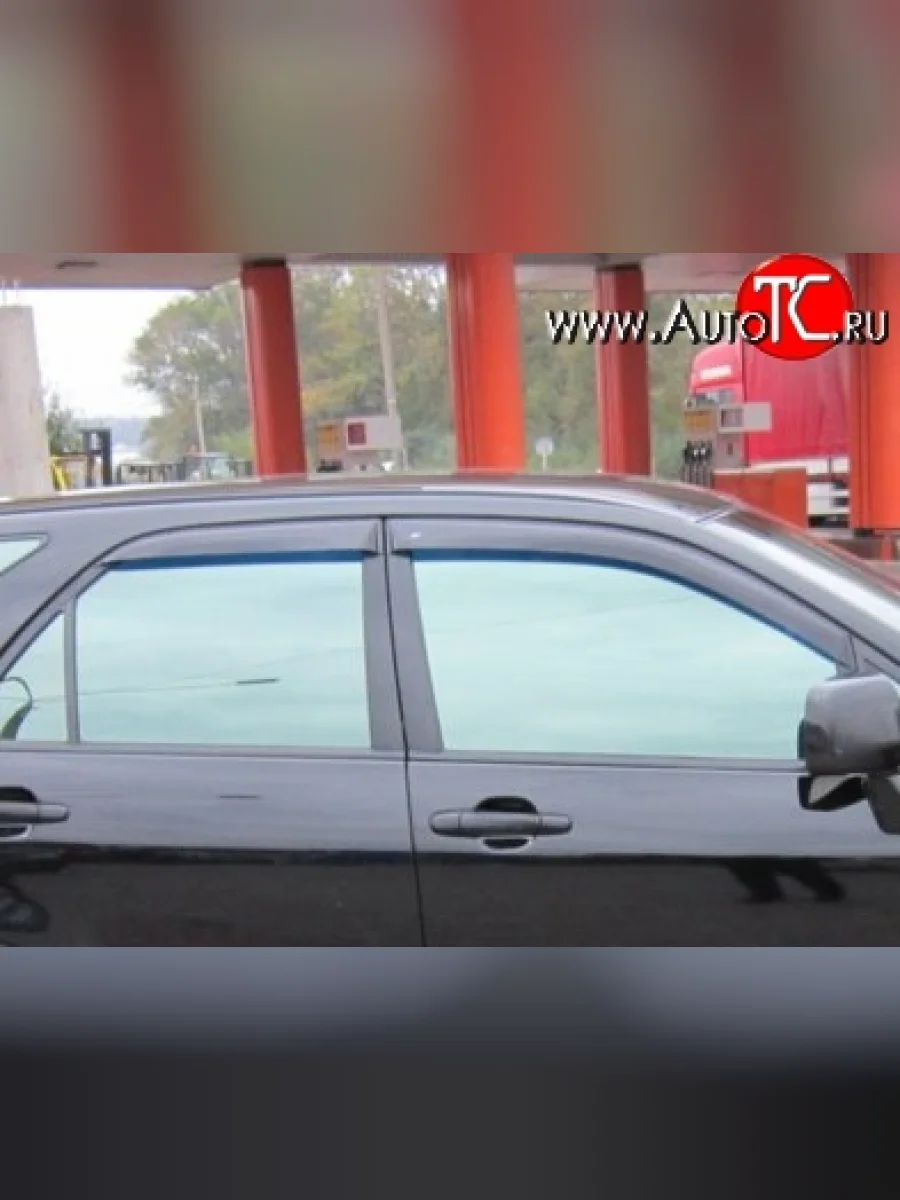 Комплект дефлекторов окон (ветровиков) 4 шт. Russtal Lexus RX300 XU10 дорестайлинг (1995-2001)  в Самаре Самарской области