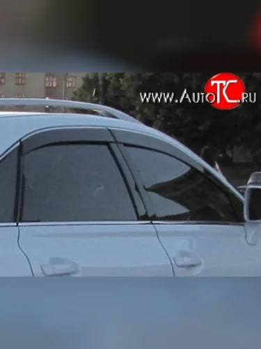 Комплект дефлекторов окон (ветровиков) 4 шт. Russtal Lexus RX350 AL10 дорестайлинг (2008-2012)