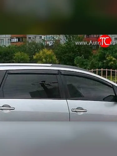 Комплект дефлекторов окон (ветровиков) 4 шт. Russtal Mitsubishi Grandis (2003-2009)