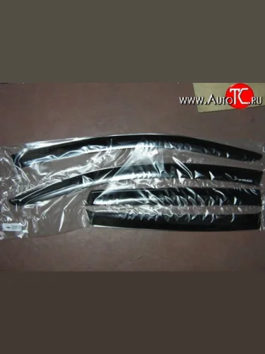 Комплект дефлекторов окон (ветровиков) 4 шт. (седан) Russtal Opel Astra G седан (1998-2005)