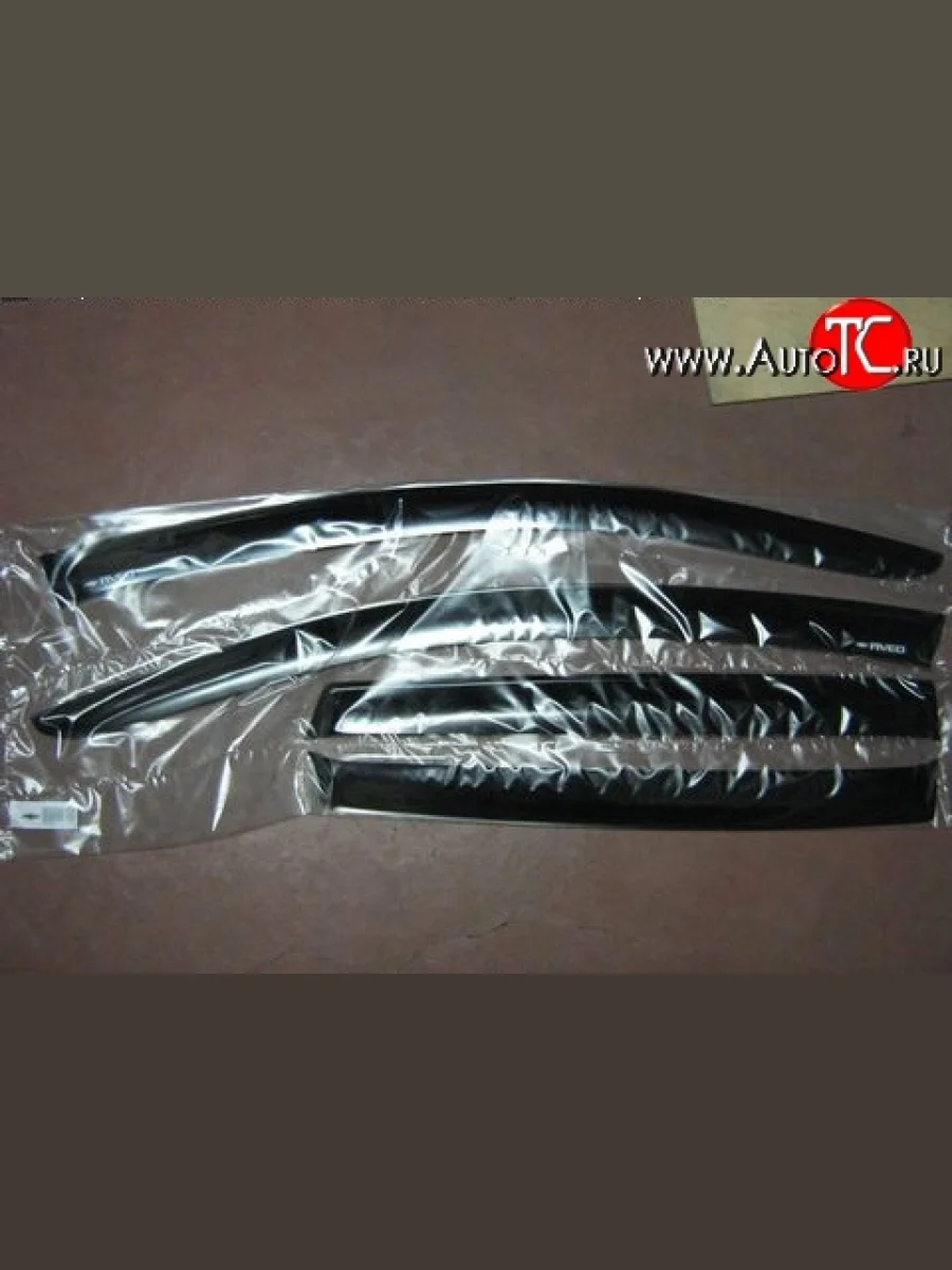 Комплект дефлекторов окон (ветровиков) 4 шт. (седан) Russtal Opel Astra G седан (1998-2005)  в Перми Пермском крае