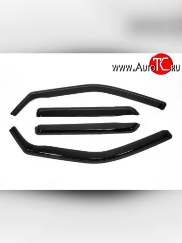 Комплект дефлекторов окон (ветровиков) 4 шт. Russtal Opel Meriva A (2002-2010)