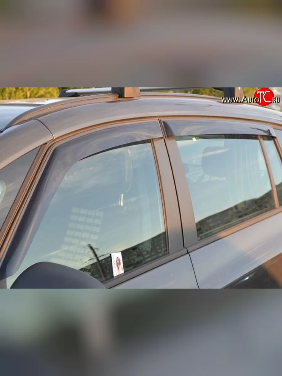 Комплект дефлекторов окон (ветровиков) 4 шт. Russtal Opel Zafira С дорестайлинг (2011-2016)  в Керчи Республика Крым