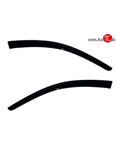 Комплект дефлекторов окон (ветровиков) 2 шт. 3d Russtal Suzuki Grand Vitara JT 3 двери дорестайлинг (2005-2008)