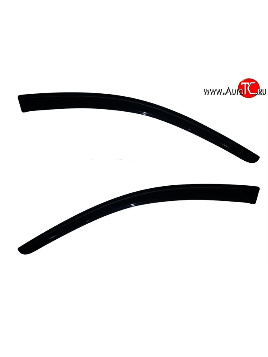 Комплект дефлекторов окон (ветровиков) 2 шт. 3d Russtal Suzuki Grand Vitara JT 3 двери дорестайлинг (2005-2008)  в Самаре Самарской области