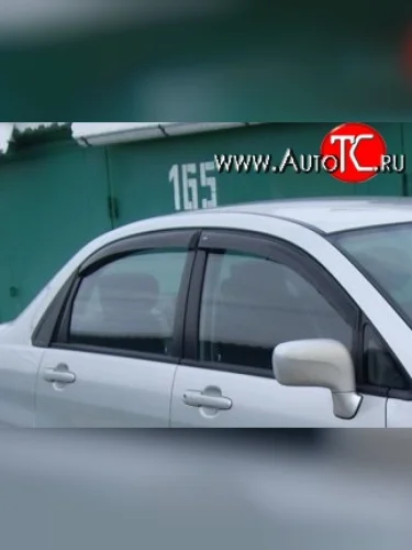 Комплект дефлекторов окон (ветровиков) 4 шт. (седан) Russtal Suzuki Liana седан (2001-2008)