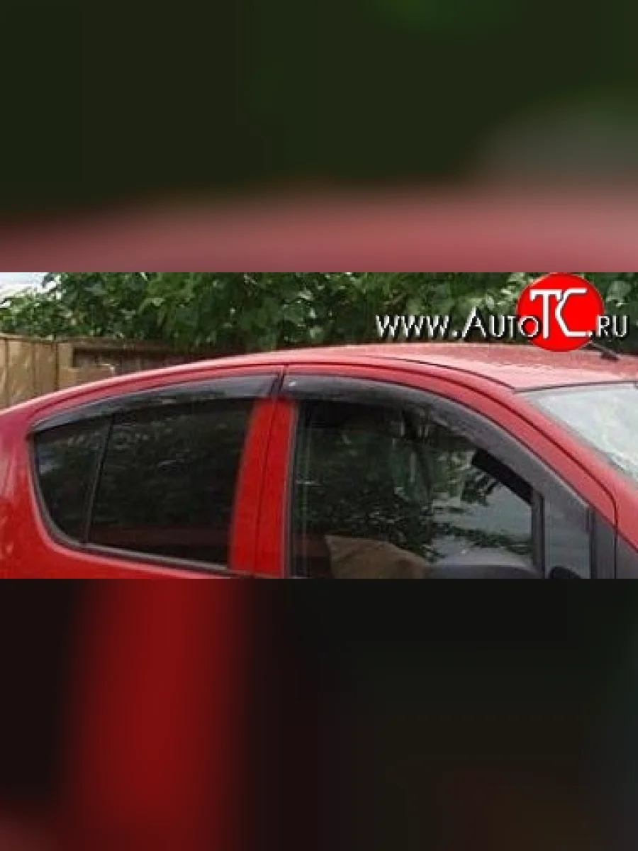 Комплект дефлекторов окон (ветровиков) 4 шт. Russtal Suzuki Splash (2008-2015)  в Перми Пермском крае