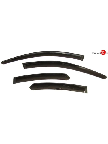 Комплект дефлекторов окон (ветровиков) 4 шт. Russtal Mitsubishi Space Wagon N94W (1998-2005)