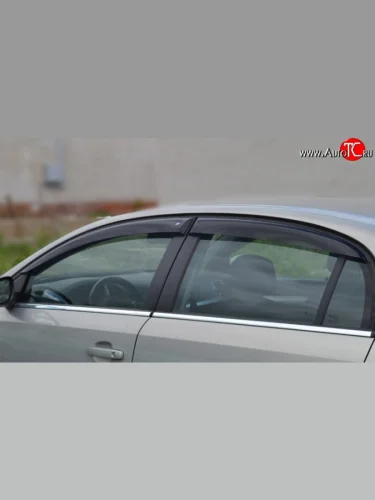 Комплект дефлекторов окон Russtal Opel Vectra C лифтбэк рестайлинг (2005-2008)