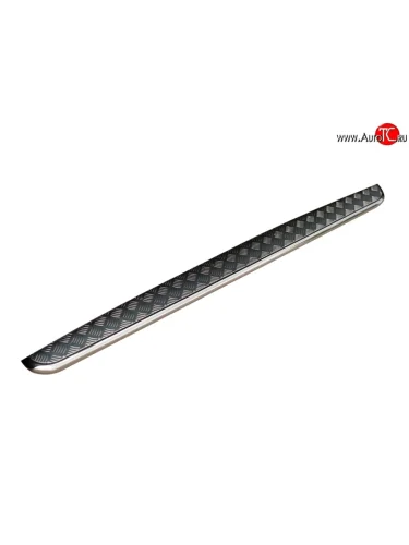 Широкая защита порогов SLITKOFF Toyota Hilux  AN120 (2016-2020) дорестайлинг