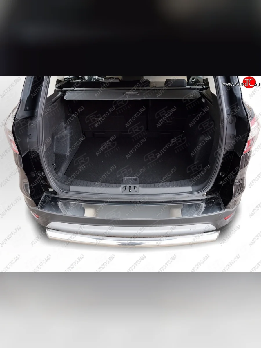 Накладка защитная на верхнюю часть заднего бампера Russtal Ford Kuga 2 рестайлинг (2016-2019)  в Керчи Республика Крым