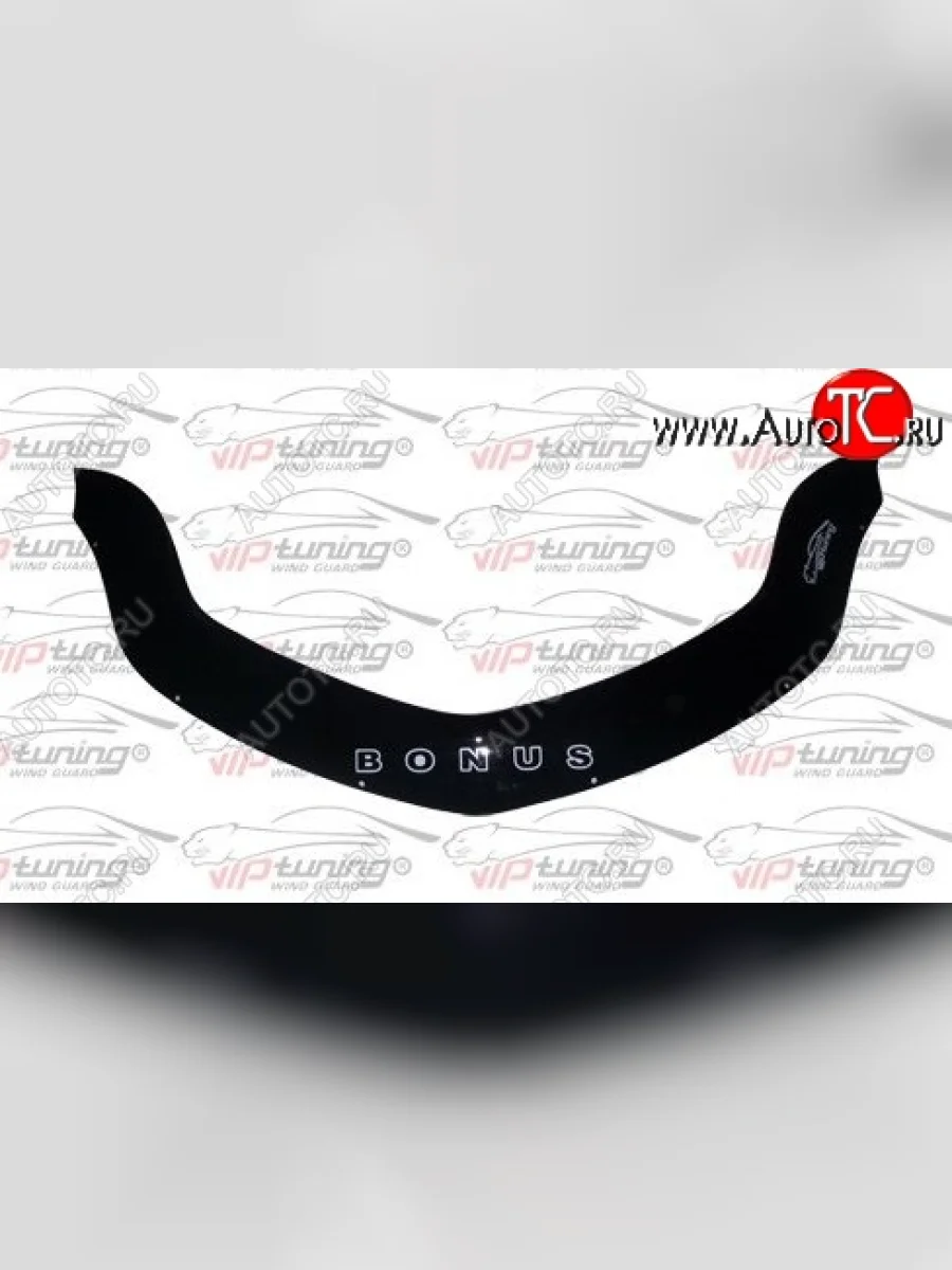 Дефлектор капота (Fulwin 2 Liftback) Russtal Chery Bonus (A13) лифтбэк (2011-2016)  в Перми Пермском крае