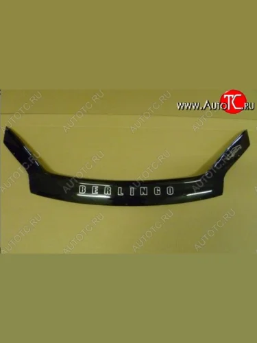 Дефлектор капота (рестайлинг) Russtal CITROEN Berlingo M59 рестайлинг (2002-2012)