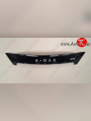 Дефлектор капота (рестайлинг) Russtal (короткая) Ford C-max Mk1 рестайлинг (2007-2010)