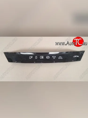 Дефлектор капота Russtal (короткий) Ford Fiesta 6 хэтчбэк 3 дв. рестайлинг (2012-2019)
