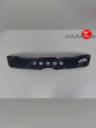 Дефлектор капота Russtal (короткий) Ford Focus 3 универсал дорестайлинг (2010-2015)
