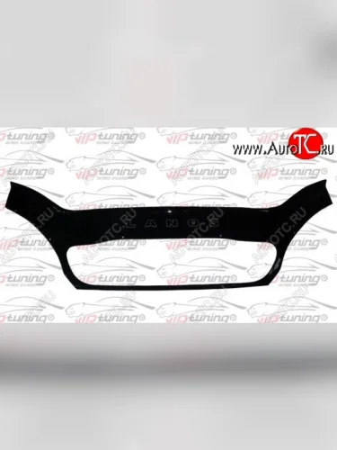 Дефлектор капота (с решеткой радиатора) Russtal ЗАЗ Chance хэтчбэк (2009-2017)